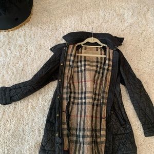 Burberry finsbridge quilted coat